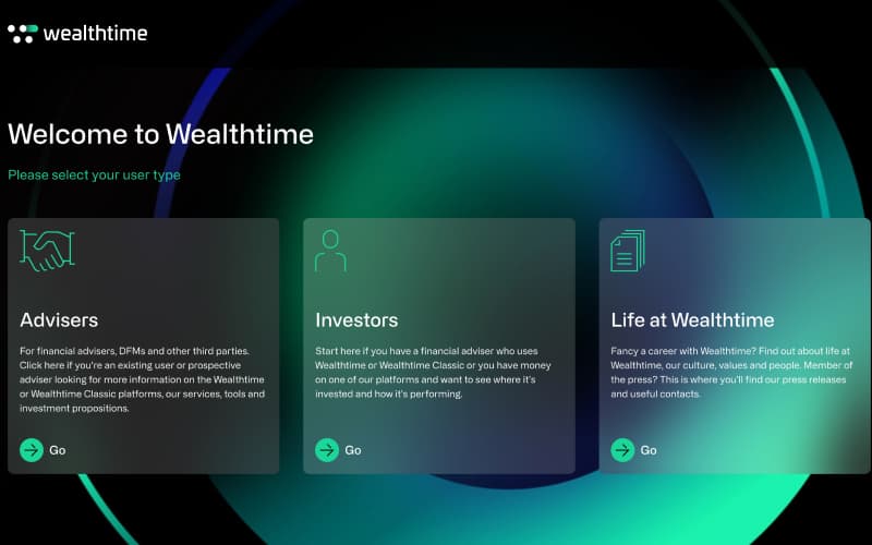 Wealthtime website